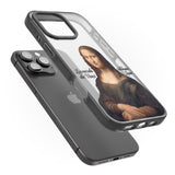 iPhone 16 Pro Max Mona Lisa Cutout Black Impact Phone Case