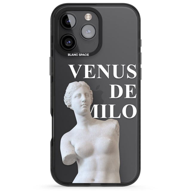 iPhone 16 Pro Max Venus De Milo Cutout Black Impact Phone Case