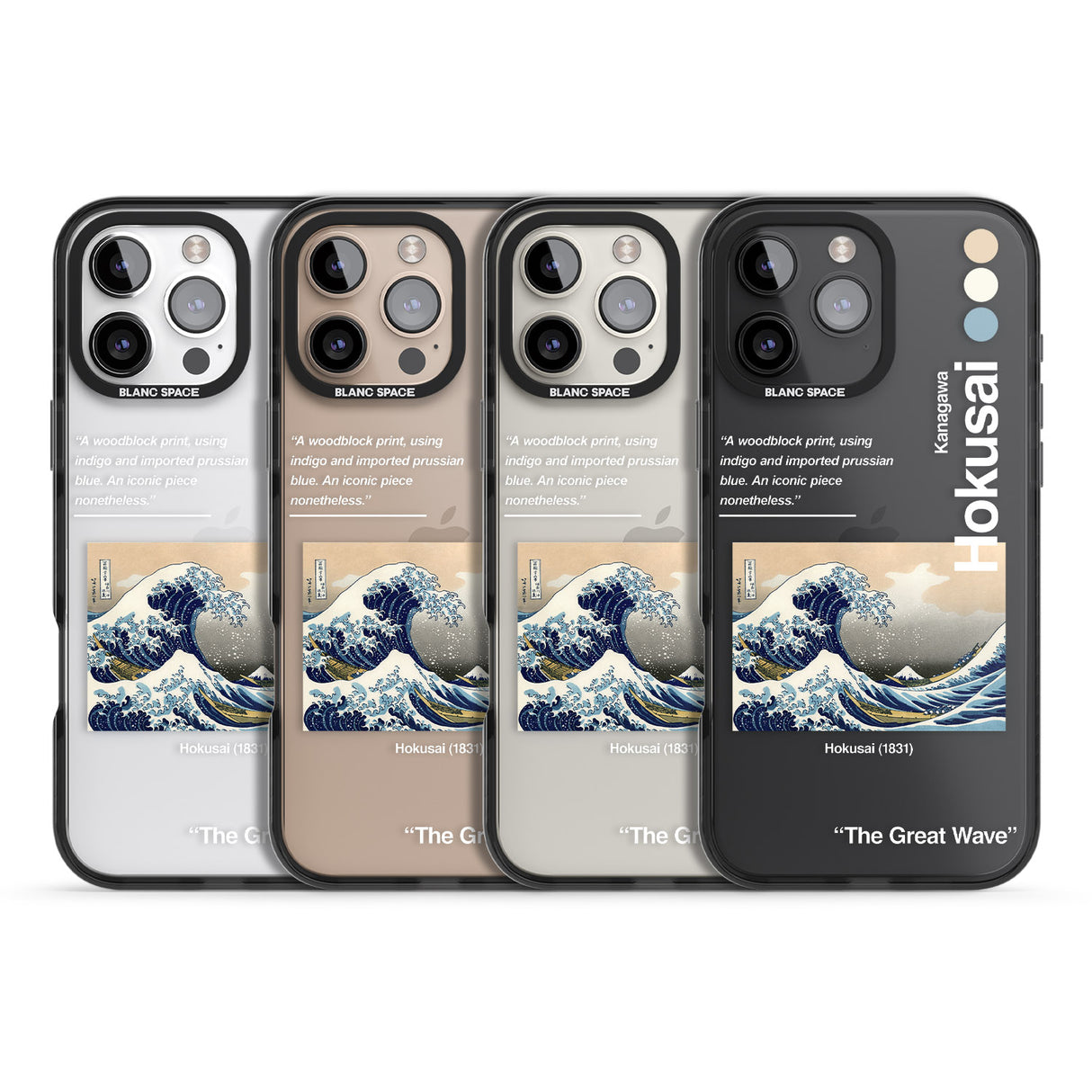 iPhone 16 Pro Max The Great Wave Black Impact Phone Case