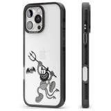 iPhone 16 Pro Max Dancing Devil Black Impact Phone Case