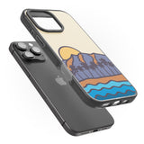 iPhone 16 Pro Max South Sunset Black Impact Phone Case