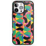 iPhone 16 Pro Max Abstract Carnival Black Impact Phone Case