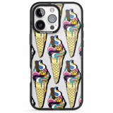 iPhone 16 Pro Max Trip & Drip Ice Cream Black Impact Phone Case