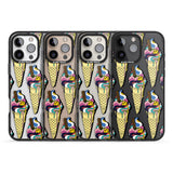 iPhone 16 Pro Max Trip & Drip Ice Cream Black Impact Phone Case