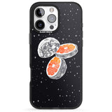 iPhone 16 Pro Max Blood Orange Moon Black Impact Phone Case