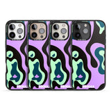 iPhone 16 Pro Max Purple River Black Impact Phone Case