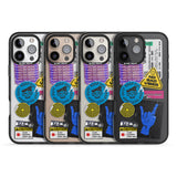 iPhone 16 Pro Max No Bad Vibes Sticker Mix Black Impact Phone Case