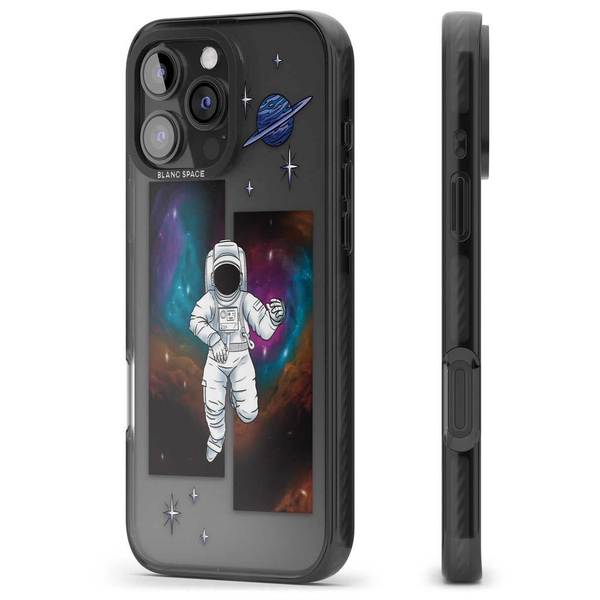 iPhone 16 Pro Max Escape The Nebula Black Impact Phone Case