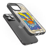 iPhone 16 Pro Max Celestial Zodiac - Cancer Black Impact Phone Case + Magsafe