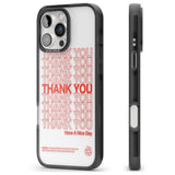 iPhone 16 Pro Max Thank You : Have a Nice Day Black Impact Phone Case