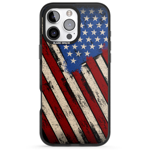 Distressed Us Flag