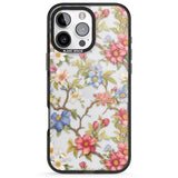 iPhone 16 Pro Max Vintage Vines & Flowers Clear Impact Phone Case + Magsafe