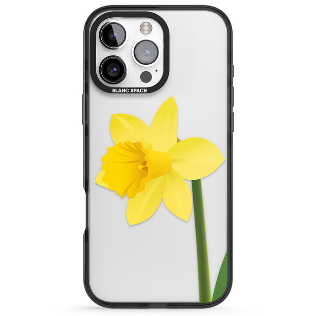 iPhone 16 Pro Max Daffodil Black Impact Phone Case