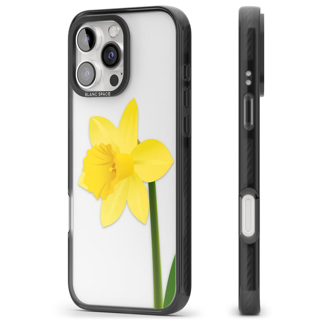 iPhone 16 Pro Max Daffodil Black Impact Phone Case