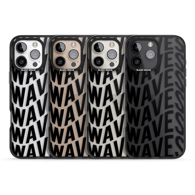 iPhone 16 Pro Max WAVES Clear Impact Phone Case + Magsafe