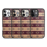 iPhone 16 Pro Max Western Poncho Black Impact Phone Case