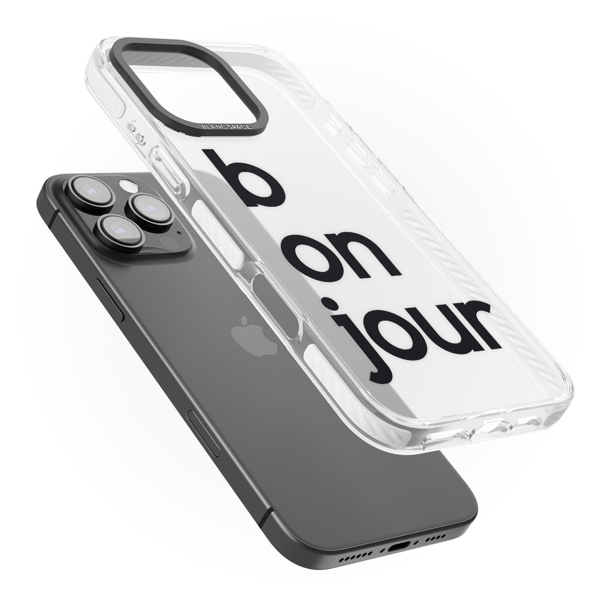 iPhone 16 Pro Max Bonjour Black Impact Phone Case