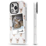 iPhone 16 Pro Max Personalised Abyssinian Cat Photo Black Impact Phone Case