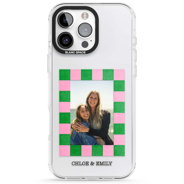 Personalised Riviera Check Photo