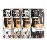 iPhone 16 Pro Max Personalised French Bulldog, Tan - Dog Photo Black Impact Phone Case