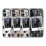 iPhone 16 Pro Max Personalised Labrador, Black - Dog Photo Black Impact Phone Case