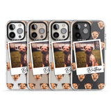 iPhone 16 Pro Max Personalised Border Terrier - Dog Photo Black Impact Phone Case