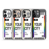 iPhone 16 Pro Max Pride Boarding Pass (Limited Edition) Black Impact Phone Case