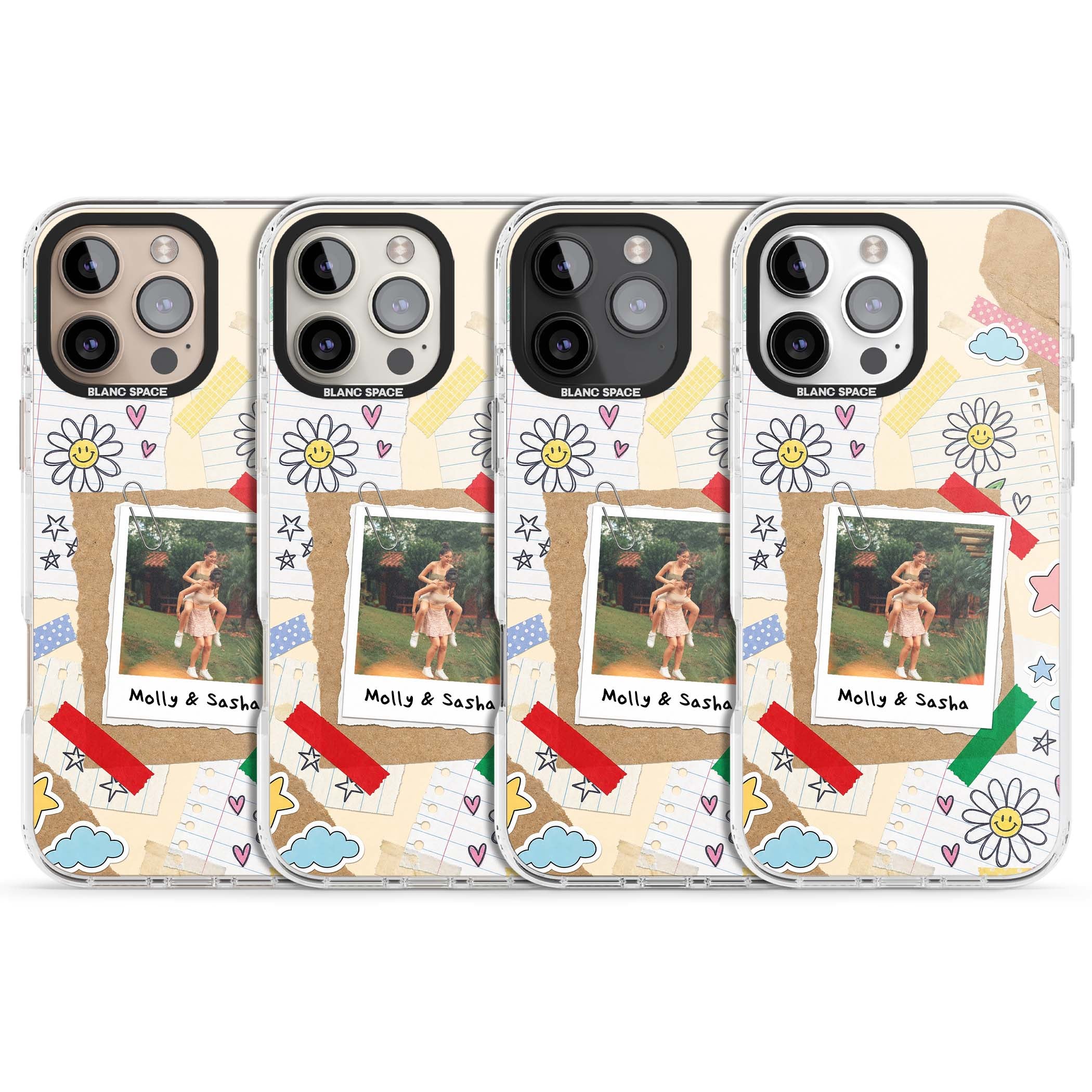 Scrapbook Photo coquette iPhone case | Clear Impact case for iPhone 16 Pro, iPhone 16 Pro Max