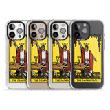 iPhone 16 Pro Max Personalised The Magician Tarot Card - Colour Black Impact Phone Case