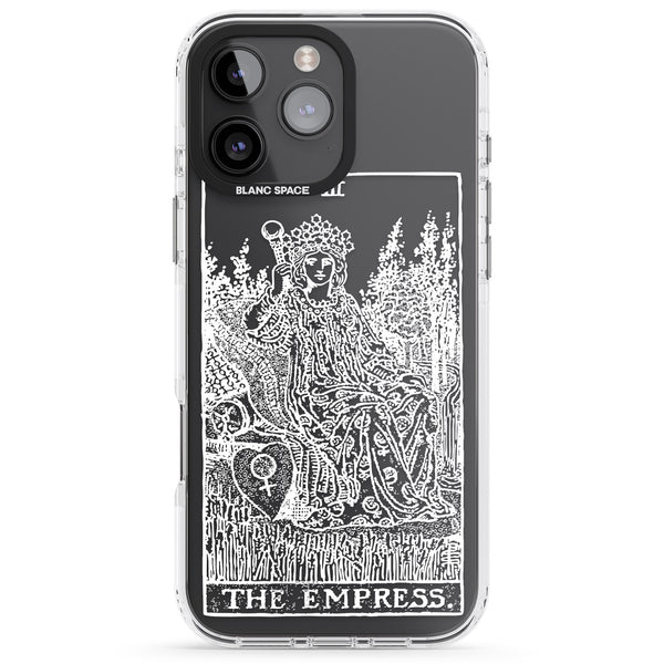 Personalised The Empress Tarot Card (White)