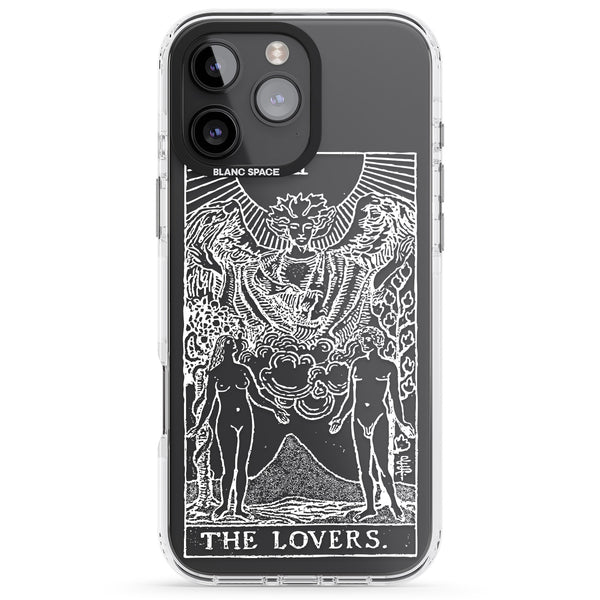 Personalised The Lovers Tarot Card (White)