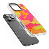 iPhone 16 Pro Max Neon Camo Black Impact Phone Case