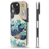 iPhone 16 Pro Max The Great Wave by Katsushika Hokusai Black Impact Phone Case