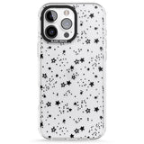 iPhone 16 Pro Max Solid Stars Black Impact Phone Case