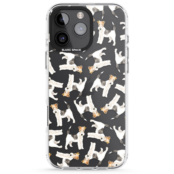 Wire Haired Fox Terrier Dog Pattern