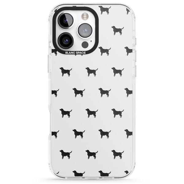 Black Labrador Spot Pattern
