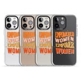 iPhone 16 Pro Max Empowered Women Black Impact Phone Case