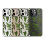 iPhone 16 Pro Max Leafy Ferns Black Impact Phone Case