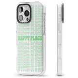 iPhone 16 Pro Max Happy Place (Green) Clear Impact Phone Case + Magsafe