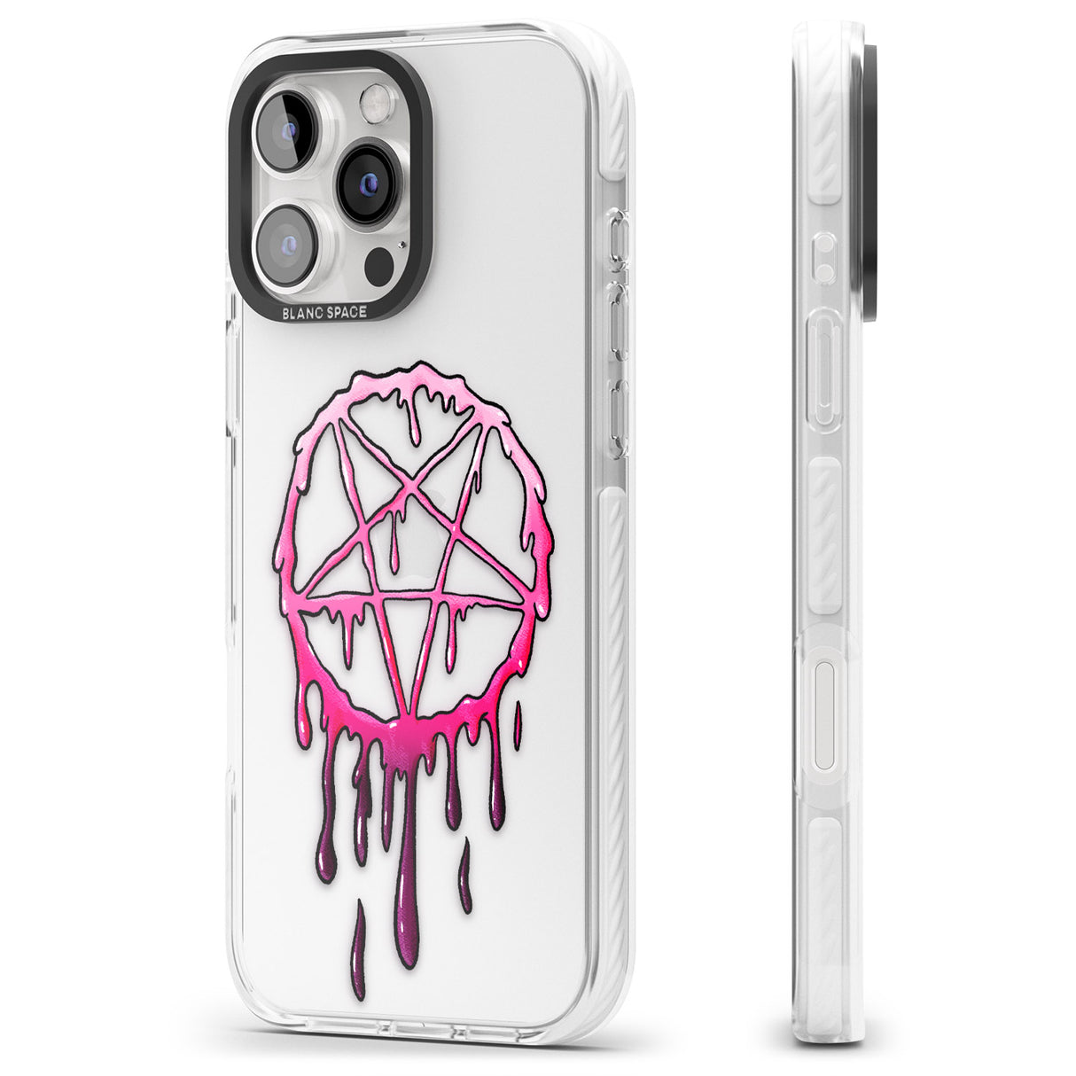 iPhone 16 Pro Max Pentagram of Blood Black Impact Phone Case