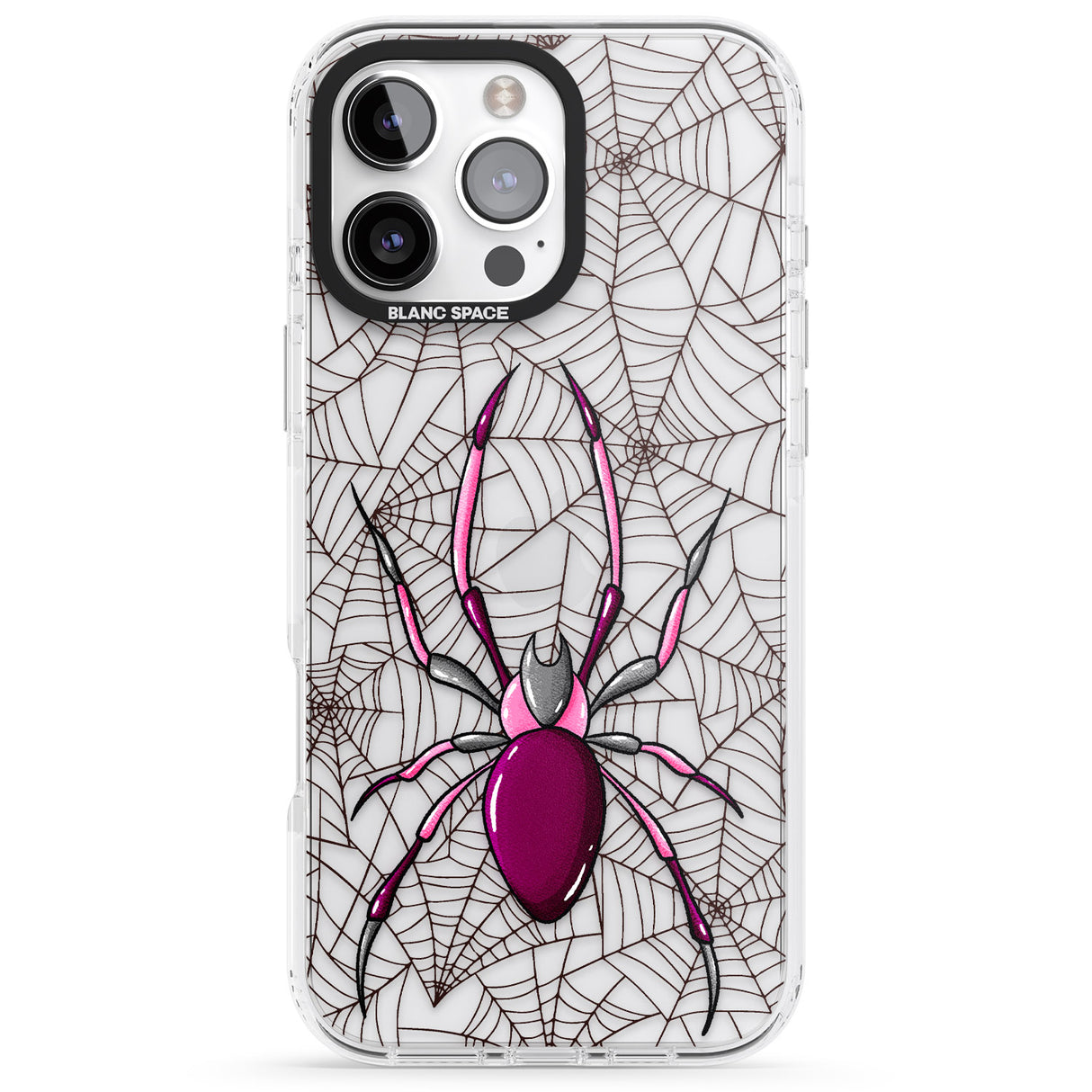 iPhone 16 Pro Max Arachnophobia Black Impact Phone Case