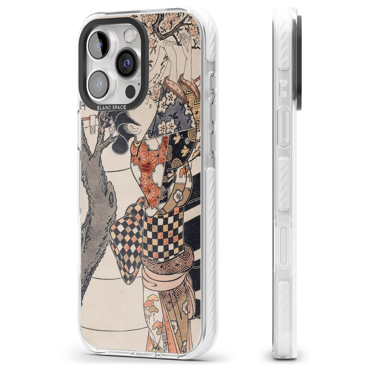 iPhone 16 Pro Max Vintage Japan Black Impact Phone Case