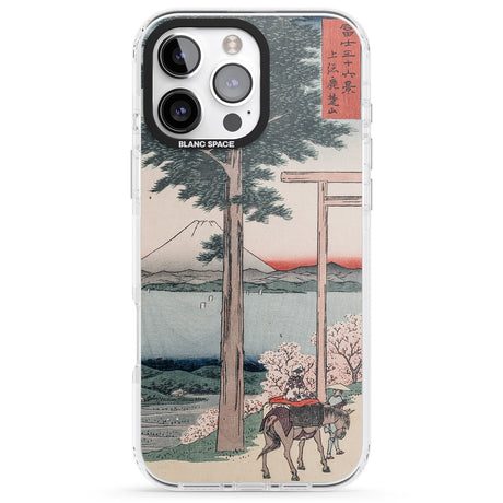 iPhone 16 Pro Max Gates to Mt. Fuji Black Impact Phone Case