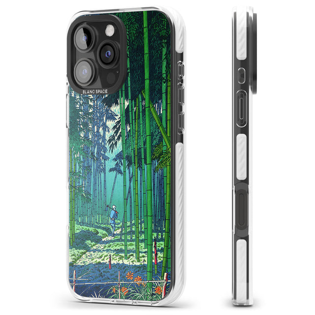 Bamboo Grove of Saga Impact Phone Case for iPhone 16 Pro, iPhone 16 Pro Max