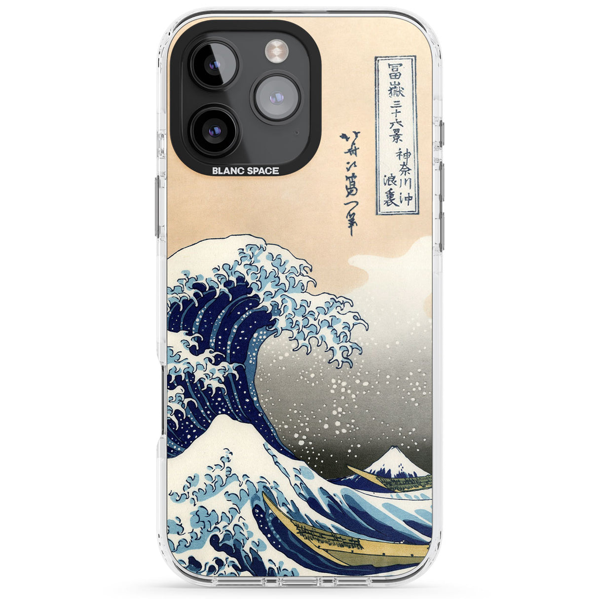 Great Wave Impact Phone Case for iPhone 16 Pro, iPhone 16 Pro Max