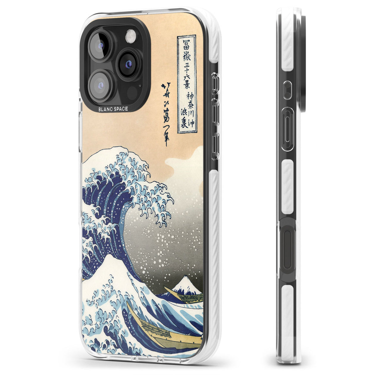 Great Wave Impact Phone Case for iPhone 16 Pro, iPhone 16 Pro Max