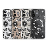 Butterflies & Suns Impact Magsafe Phone Case for iPhone 16 Pro, iPhone 16 Pro Max