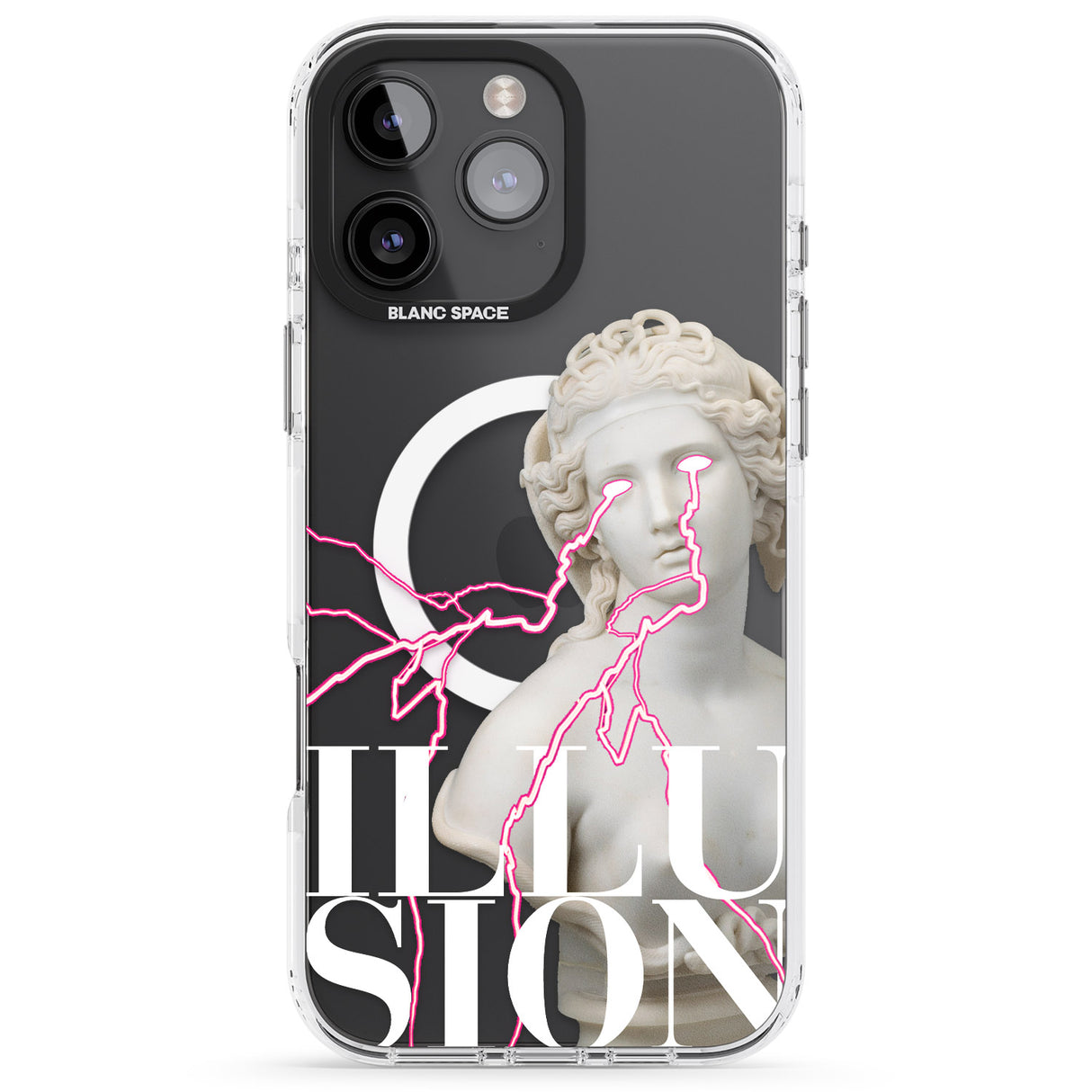 iPhone 16 Pro Max ILLUSION Black Impact Phone Case