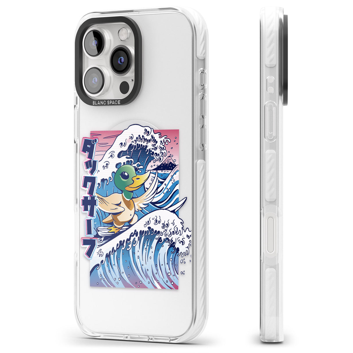 iPhone 16 Pro Max Duck Surf Black Impact Phone Case