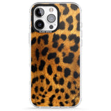 iPhone 16 Pro Max Leopard Print Black Impact Phone Case